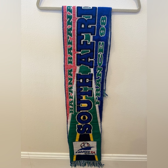 South Africa retro vintage scarf France 98 in good used condition - Picture 1 of 5